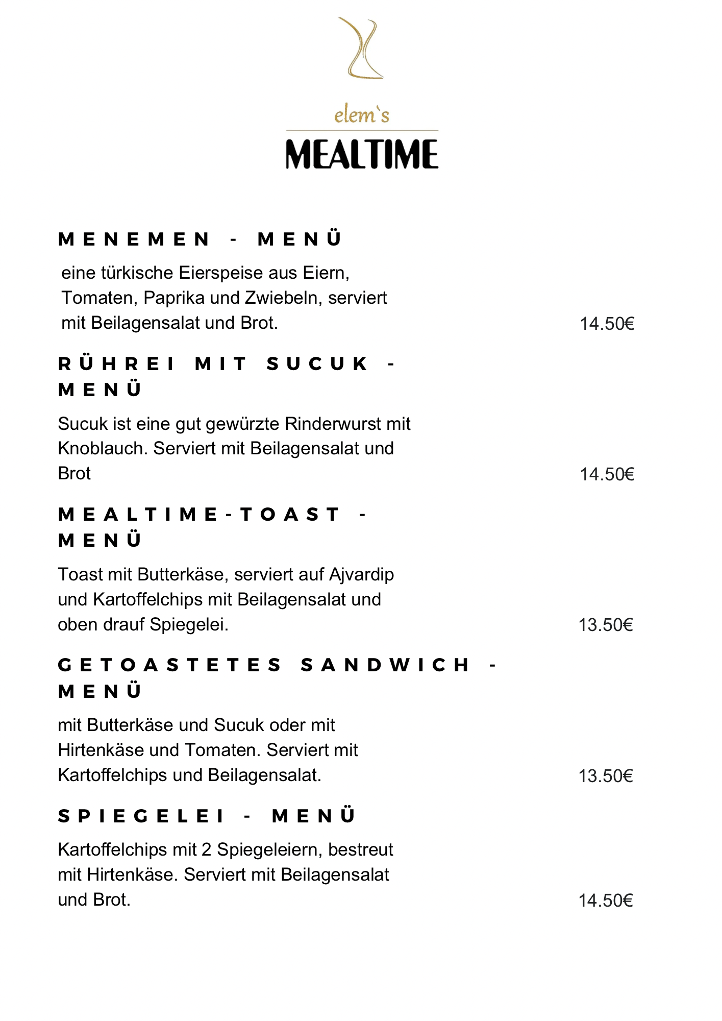 Frühstück Seite 1