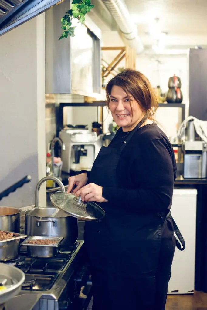 Elem beim Kochen